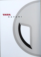 Brochure depliant Tata Safari del 1998