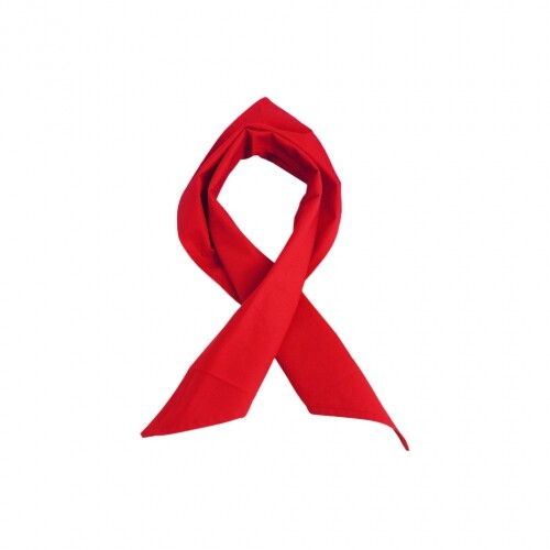 Scialle triangolo rosso - scialle,