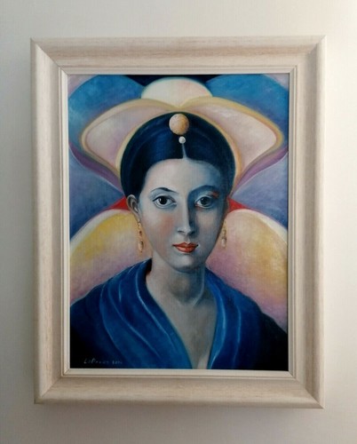 Quadro moderno dipinto olio - moderno,