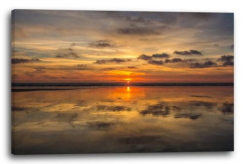 Tela cornice tramonto - tela/cornice,