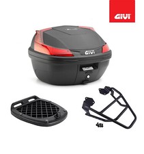 GIVI Black Top Case Kit B37N +