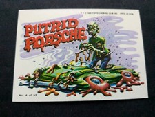 Adesivo Topps Weird Wheels