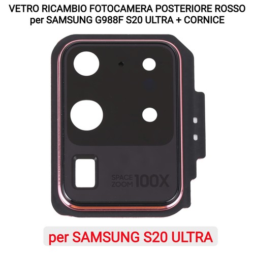 Vetro ricambio fotocamera - vetro,