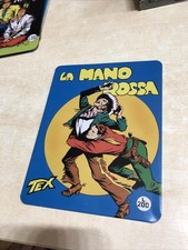 Tex Copertine da Collezione - La mano rossa- Targa in Metallo