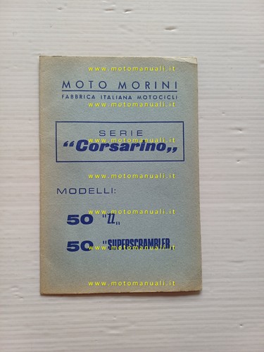 Moto morini corsarino - moto, 50
