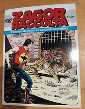fumetto zagor raccolta n.182
