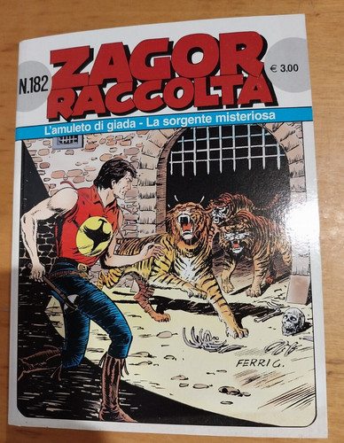 Fumetto zagor raccolta 182 - zagor, n.182