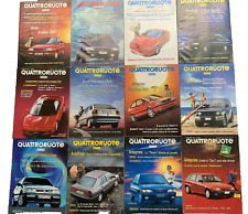 Riviste Quattroruote 1991 annata completa 12 fasc 4r 91 Disponibili Dal 82 Al 22