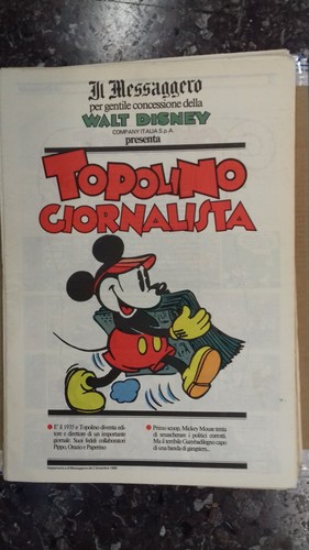 Topolino messaggero - messaggero,,