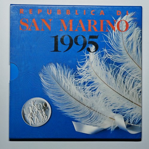 San marino 1995 serie - san, marino-1995-serie