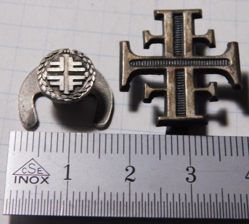 Ancien broche medaille - broche,