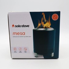 Stufa Solo Mesa da Tavolo Pozzo Fuoco Basso Fumo con Supporto Acqua Blu