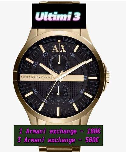 Orologio uomo armani exchange - orologio,