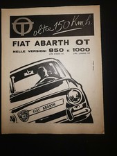 1964 Fiat Abarth OT 850 & 1000