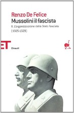 Mussolini il fascista Book The