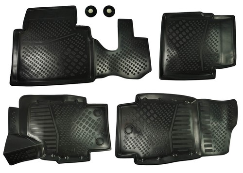 Set tappeti gomma - tappeti, 4x4