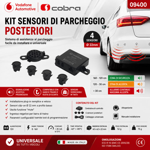 Kit sensori parcheggio - di,