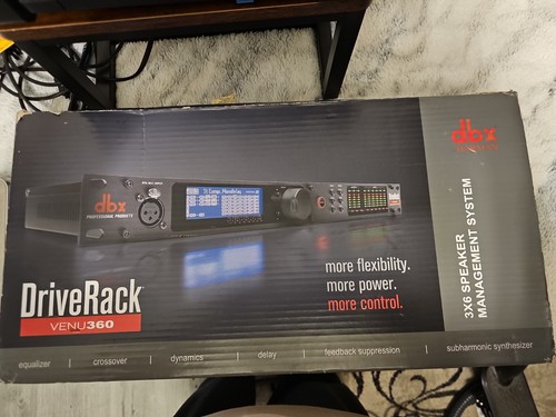 Dbx driverack venu360 venue - venu360,