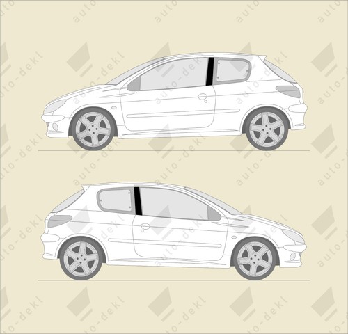 Adatto per peugeot 206 gti - 206,
