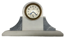 Antica Orologio Sveglia Radica