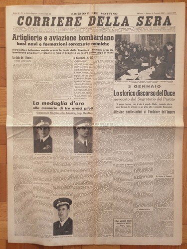 Fascismo corriere sera - sera, 4