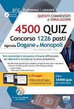 4500 quiz Concorso 1226 posti