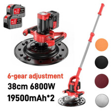 Levigatrice elettrica pavimento cemento brushless 19500 mAh*2 38 cm calendario
