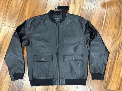 Giacca pelle nera - , harley