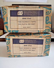 RAF SERIE STILE TUBO SCARICO E TAPPO x PILETTA BIDET 85627 POZZI RICHARD GINORI