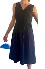 ZERO Abito stile impero Donna Taglia IT 42 Blu Scuro stile casual