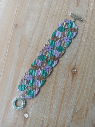 Bracciale perline vetro - perline,
