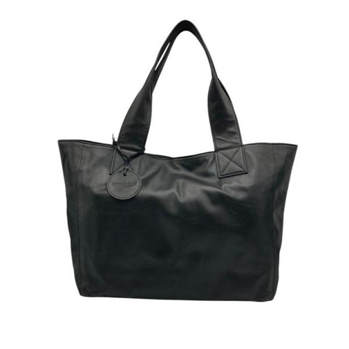 Borsa zucchero pelle nera - zucchero,