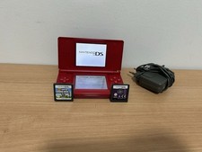 nintendo ds lite rosso con