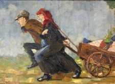 QUADRO OLIO PERSONE CON