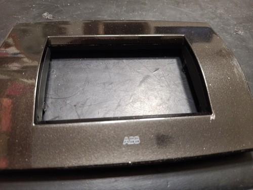 Placca metallo abb serie - placca,
