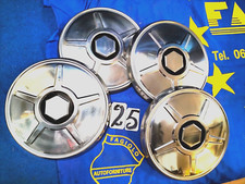 COPPA RUOTA SIMCA 1301-1501 COPRIMOZZO ACCIAIO INOX  Kit 4pz.COPRICERCHIO SIMCA