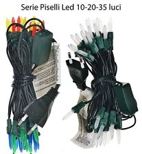 Luci di Natale serie piselli