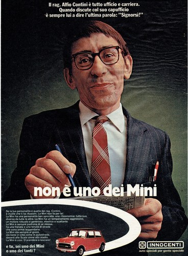 Mini innocenti auto speciale - innocenti,