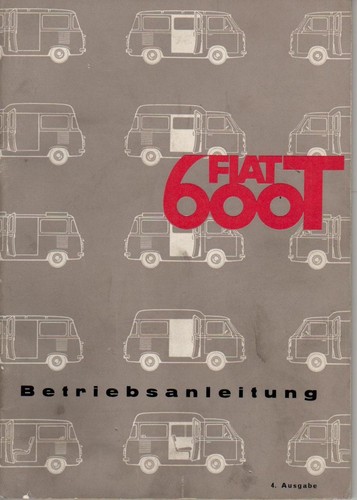 Fiat 600 600t manuale - t, uso