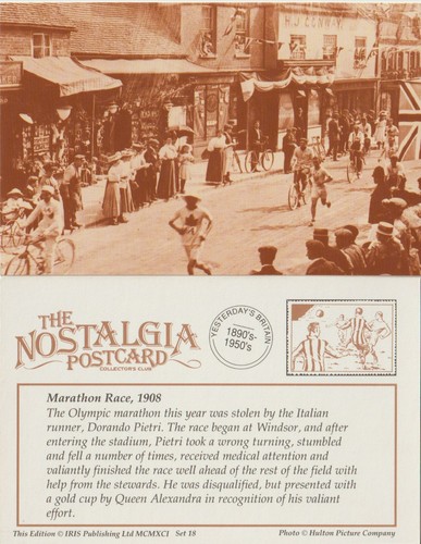 Postcard olympic games 1908 - olympic,