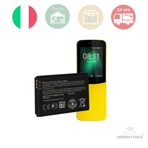 Batteria per nokia - bv-6a,