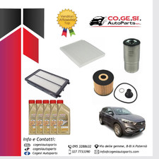 KIT TAGLIANDO 4 FILTRI + 5L