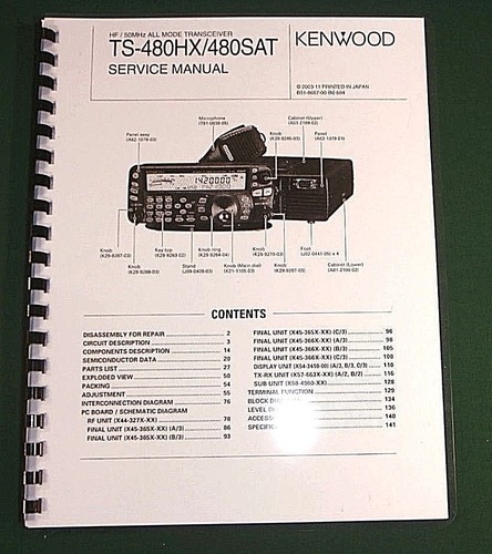 Kenwood 480hx 480sat - kenwood, ts-480hx/480sat