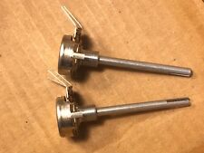 Coppia Potenziometri Chitarra Lineare NOS Vintage 1968 Stackpole 250k ohm Abbinati 