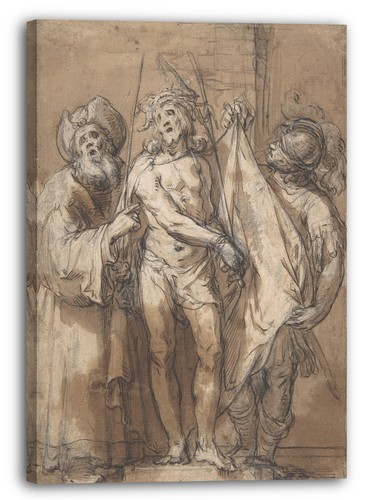 Tela cornice abraham - abraham, bloemaert