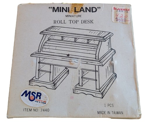 Vintage dollhouse mini - dollhouse,