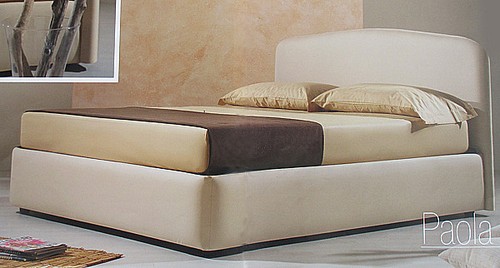 Letto imbottito mod - imbottito, mod.paola