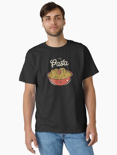 Shirt nera love pasta - nera,