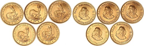 Sudafrica rand 1962 1967 - sudafrica, 2