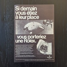 1970 Rolex Submariner 5513 - Original AD Advertising Pubblicità Vintage